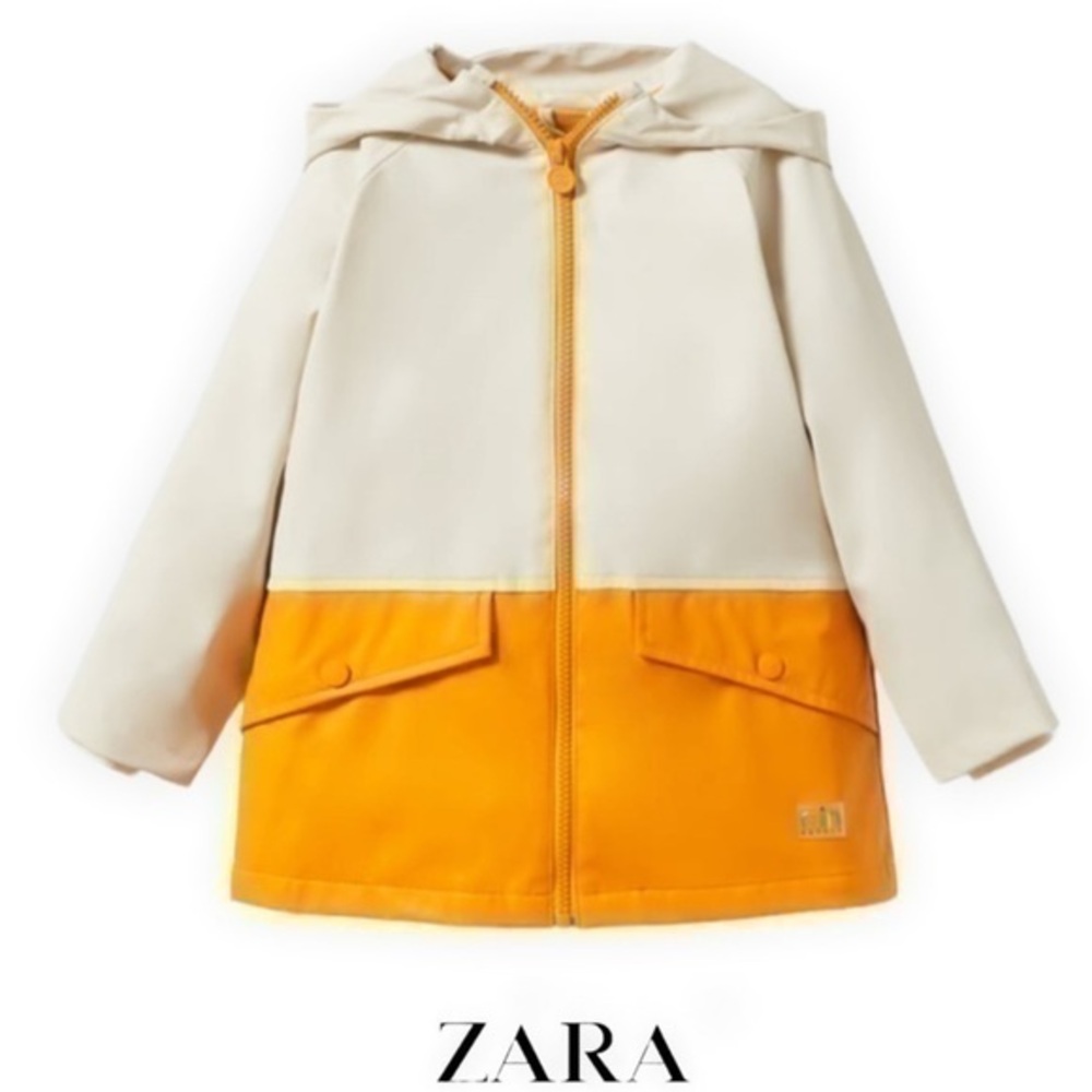 ZARA Kids Rubberized rain coat